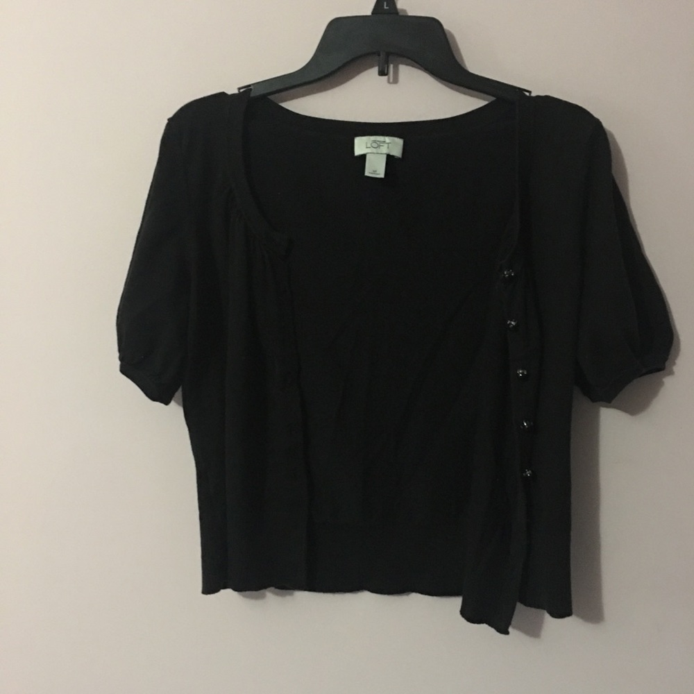 Black Loft Medium Cardigan
